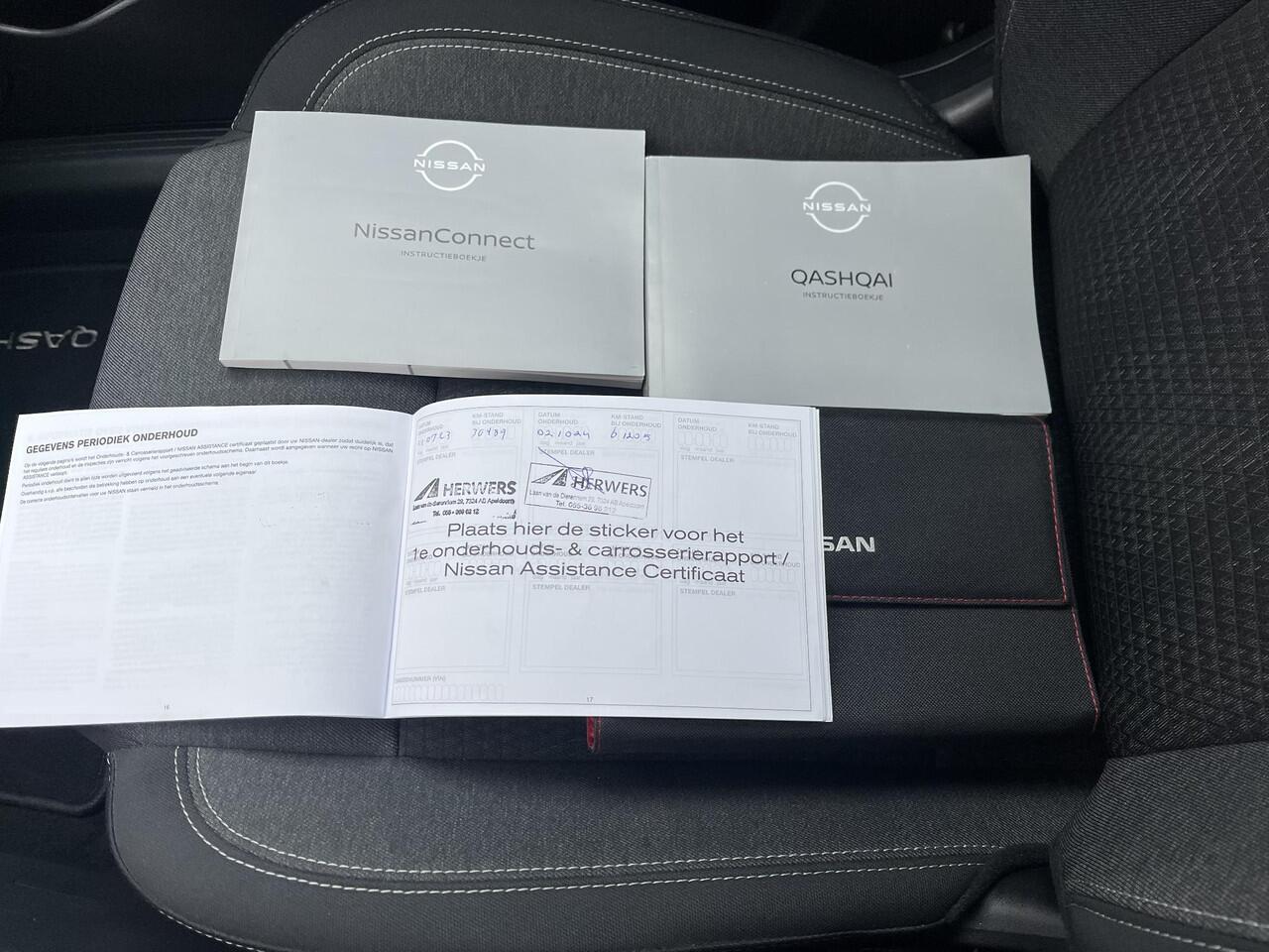 Nissan QASHQAI 1.3 MHEV Xtronic N-Style AUTOMAAT / achteruitrijcamera / Apple Carplay/Android Auto / draadloze telefoonlader / navigatiesysteem full map /