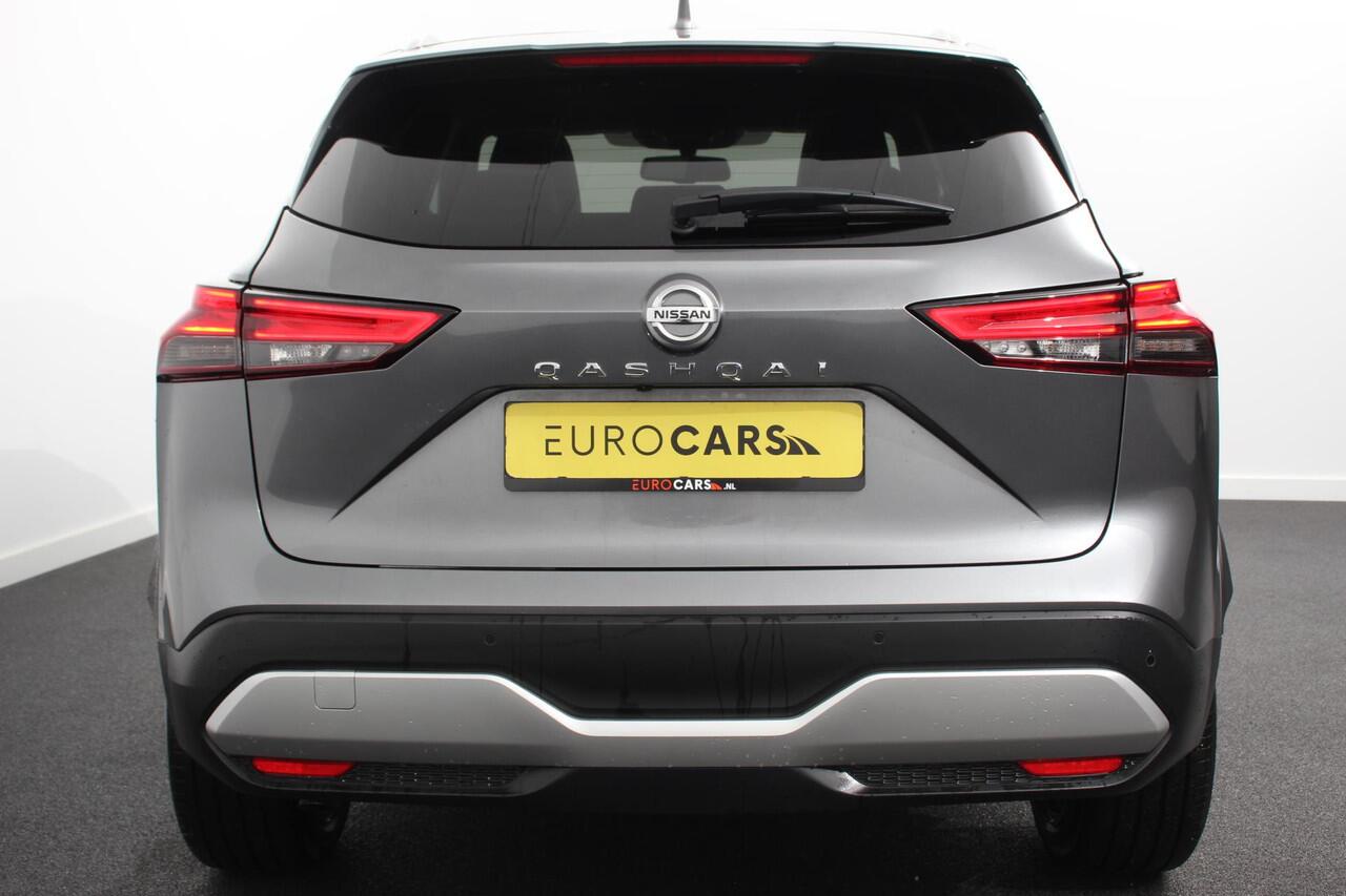 Nissan QASHQAI 1.3 MHEV DIG-T 158pk Xtronic Tekna+ | Navigatie | Apple Carplay/Android Auto | Parkeersensoren | 360 camera | Adaptive cruise control | Elektrisch panoramadak | Elektrische achterklep | Elektrische bestuurderstoel | Stoel-en stuurverwarming | Ledverlichti