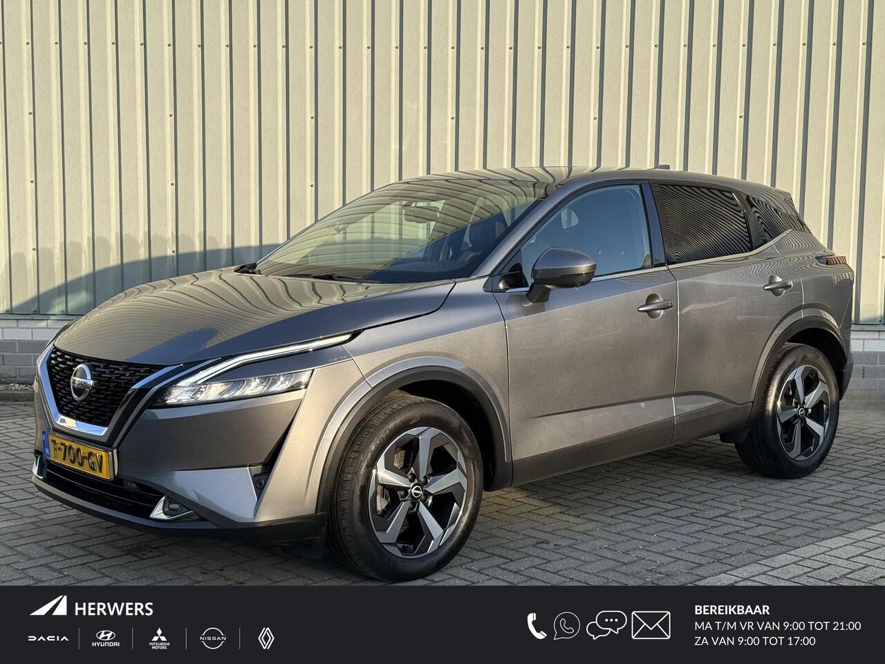 Nissan QASHQAI 1.3 MHEV Xtronic N-Connecta / Trekhaak 1800 KG / 360 Camera / Stoel/Stuurverwarming / Voorruitverwarming / Navigatie / Dual-Zone Climate Control / Adaptive Cruise Control / Keyless /