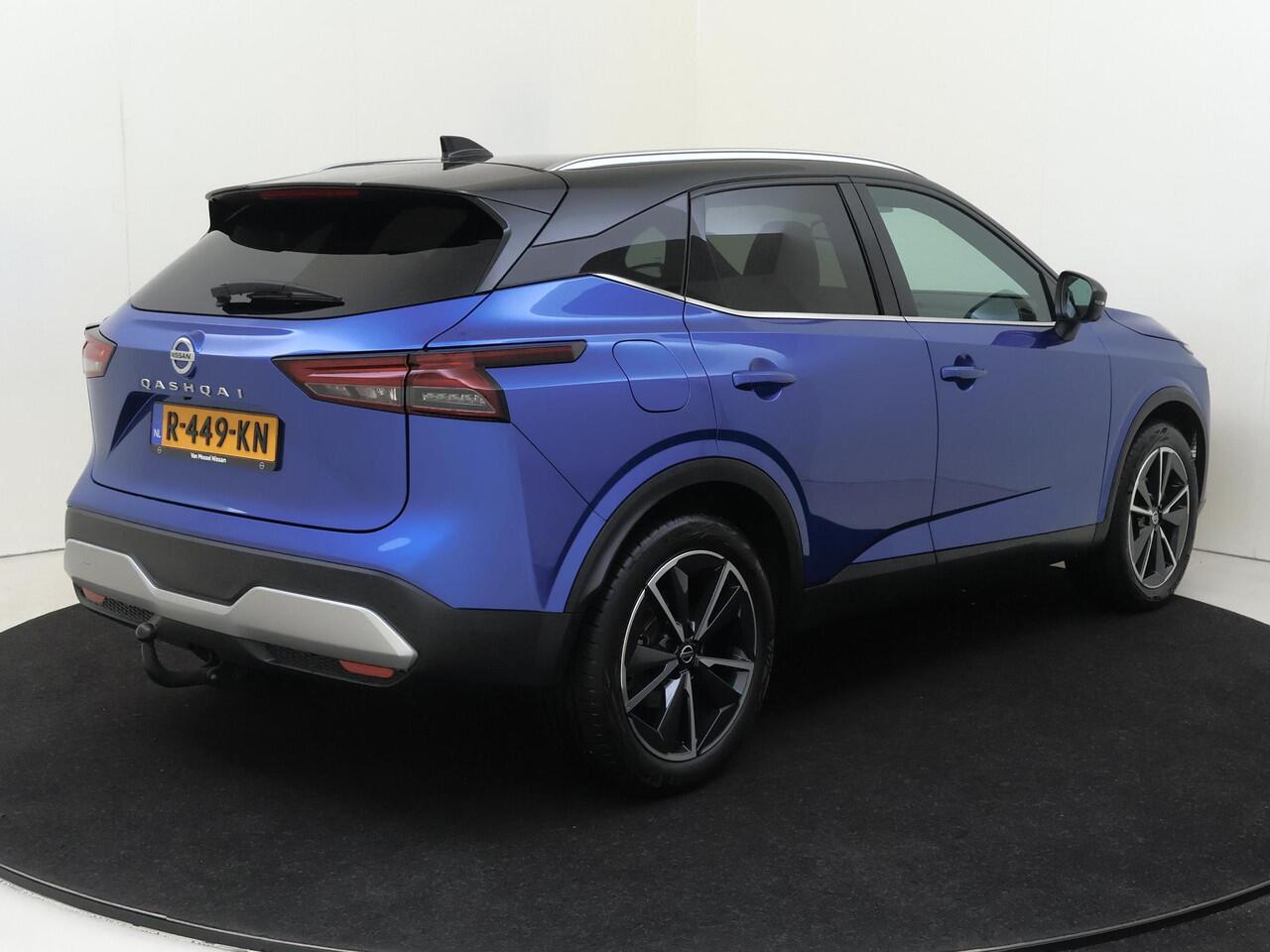 Nissan QASHQAI 1.3 MHEV Tekna | airco automatisch | Apple Carplay/Android Auto | cruise control adaptief | lederen/stof bekleding | lichtmetalen velgen 19" | matrix LED koplampen | navigatiesysteem full map|