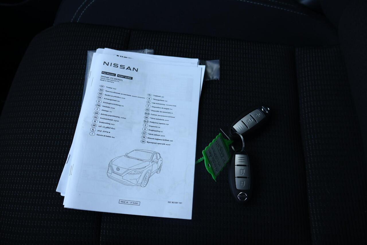 Nissan QASHQAI 1.3 MHEV Xtronic Business Access 1e Eigenaar | Volledig onderh | NAP | BTW | Trekhaak | Camera | Carplay | AD Cruise | Keyless | DAB | PDC | LMV | Bots | Full Led