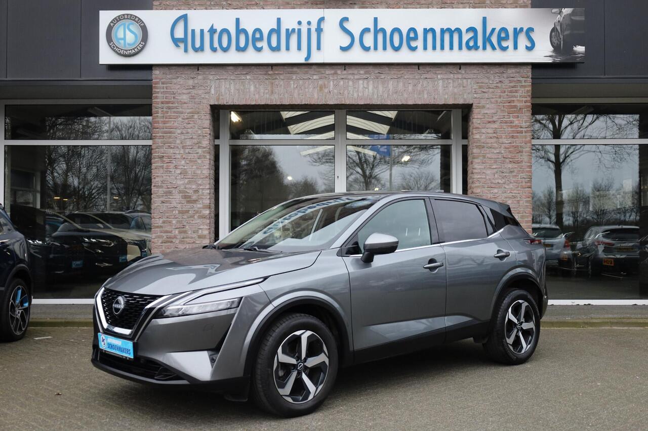 Nissan QASHQAI 1.3 MHEV Xtronic N-Connecta ACC PRO-PILOT CARPLAY 360-CAMERA RUIT/STUUR/STOELVERWARMING DAB 18"LMV 2xKEYLESS DODEHOEK/VERKEERSBORDDETECTIE ENZ.