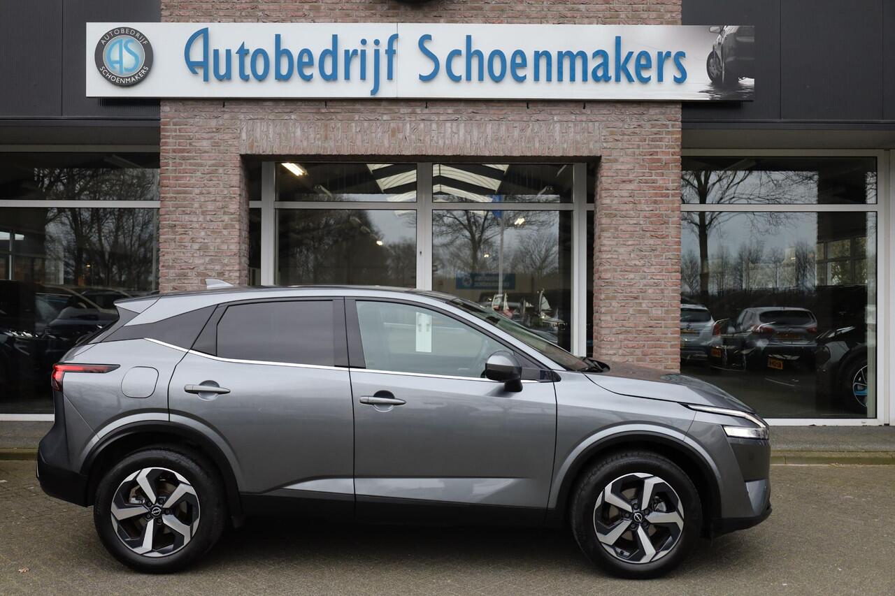 Nissan QASHQAI 1.3 MHEV Xtronic N-Connecta ACC PRO-PILOT CARPLAY 360-CAMERA RUIT/STUUR/STOELVERWARMING DAB 18"LMV 2xKEYLESS DODEHOEK/VERKEERSBORDDETECTIE ENZ.