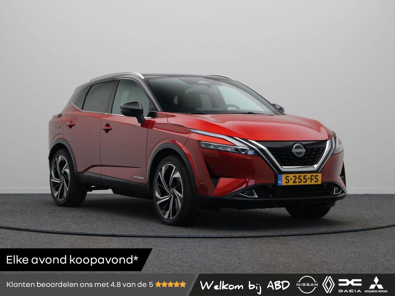 Nissan QASHQAI 1.5 e-Power Tekna Plus | Stoelverwarming | Elektrisch verstelbare voorstoelen | Elektrische Achterklep | Bose Audio | All Season Banden |