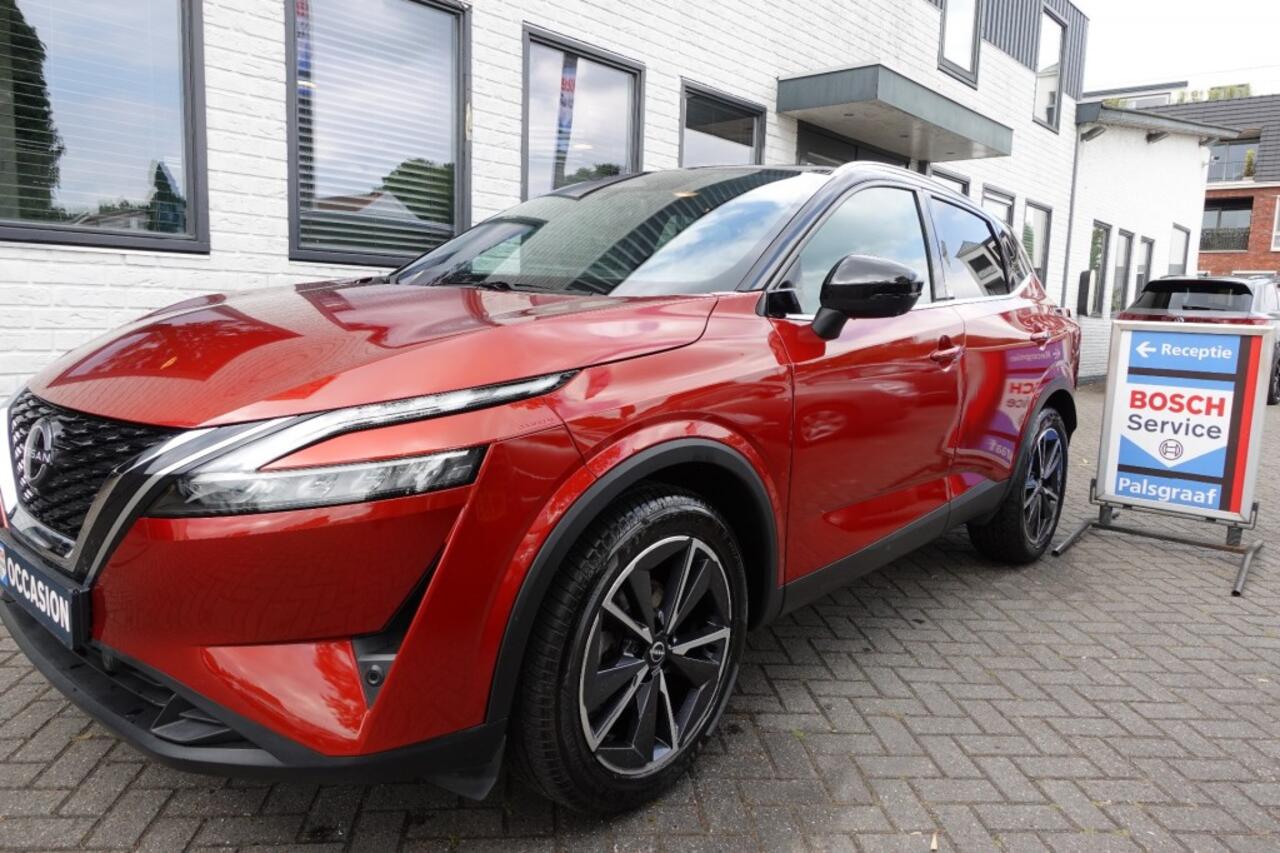 Nissan QASHQAI 1.3 MHEV N-Tekna + Panorama Veel Opties M Hybrid (1400 kg trekken)