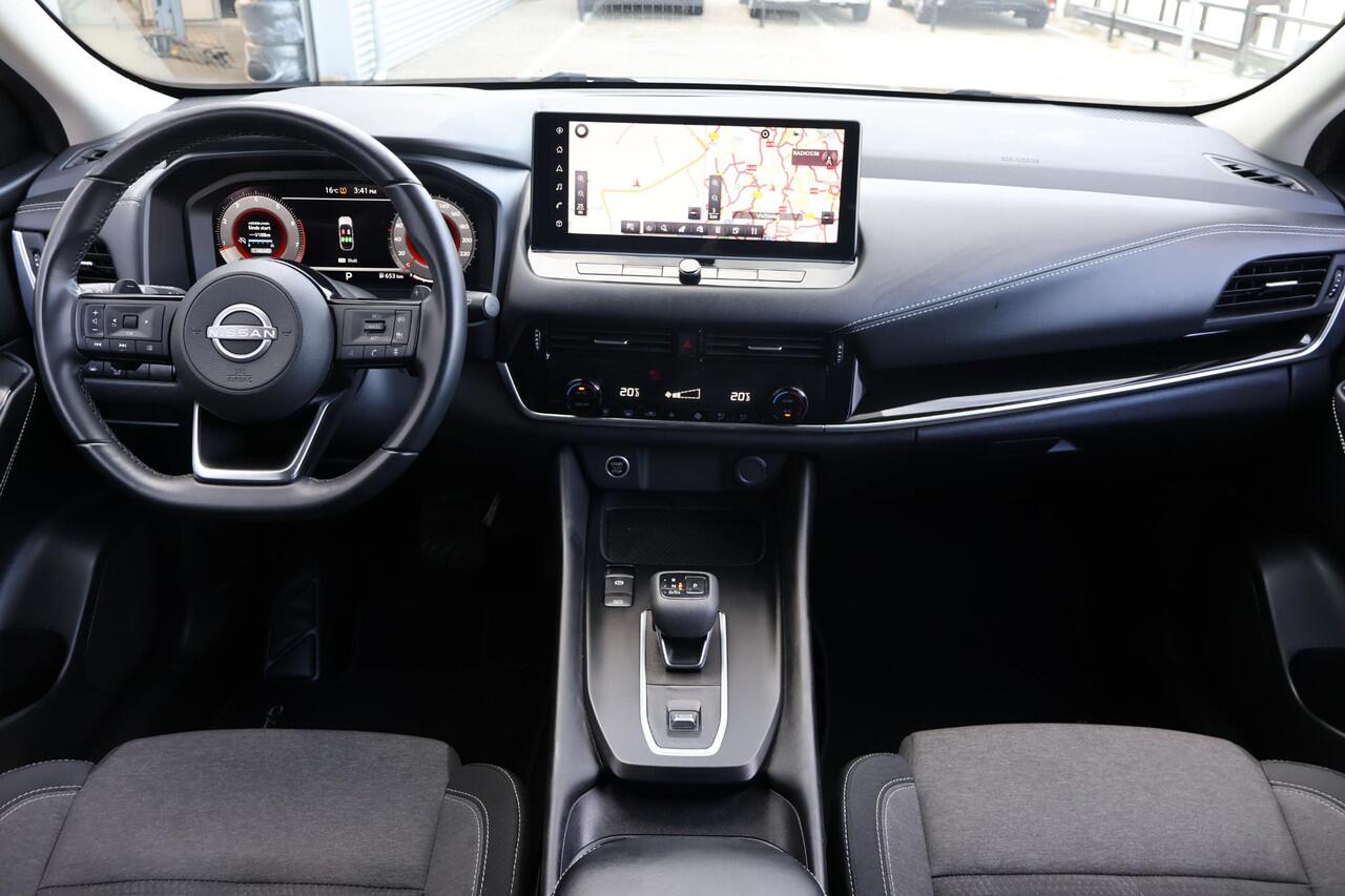 Nissan QASHQAI 1.3 MHEV Xtronic N-Connecta NL-Auto | Volledig Onderh. | BTW | 2e Eigenaar | Trekhaak | 360' Cam | Carplay | Full Led | PDC | DAB | Bots Systeem | Ad Cruise | Navi | Keyless