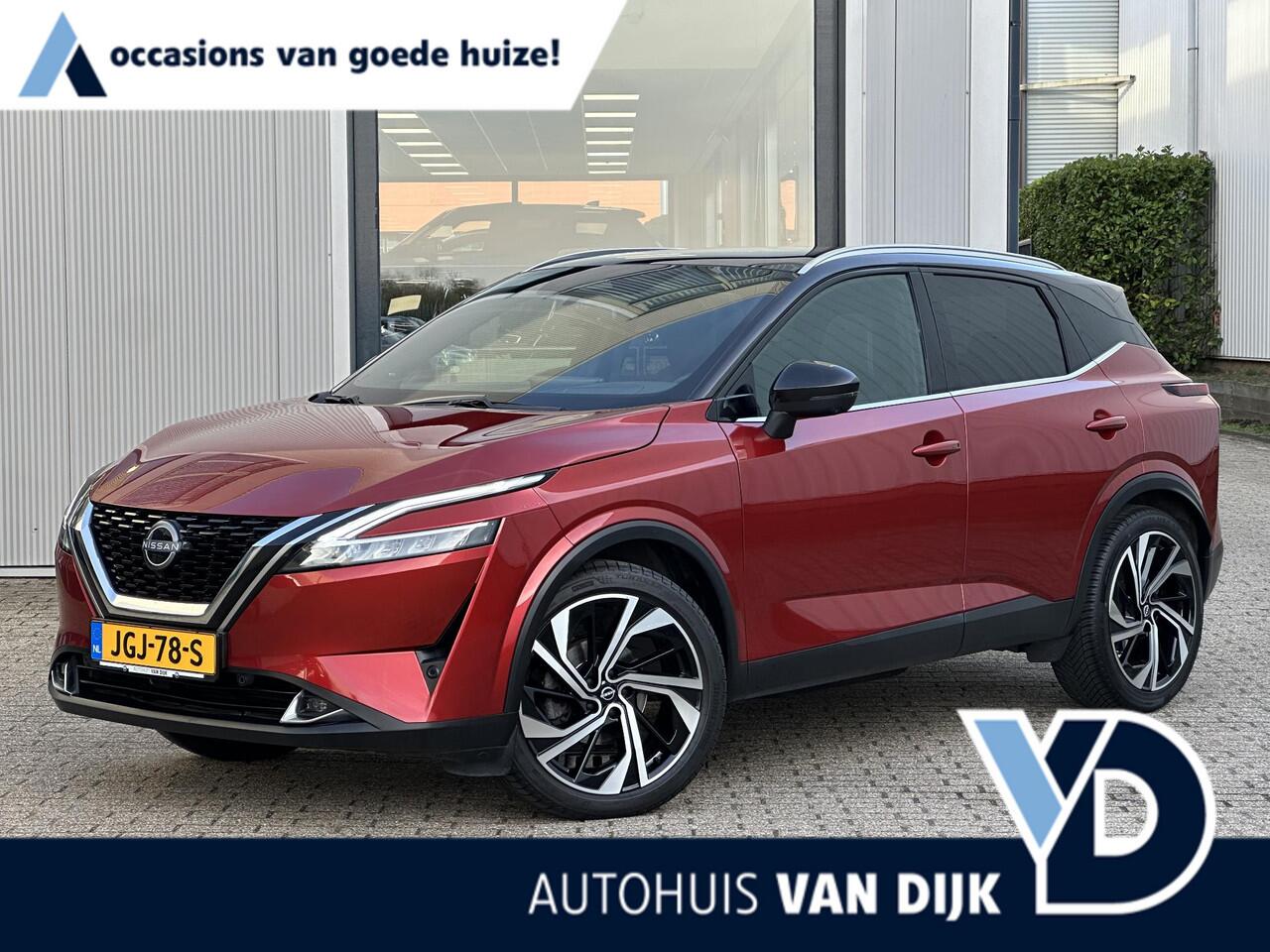 Nissan QASHQAI 1.3 MHEV Xtronic Tekna Plus | Nappa Leder/20-inch/Head-Up/Cruise Adaptief