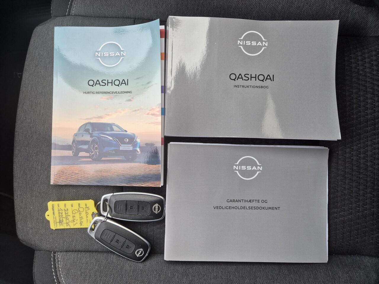 Nissan QASHQAI 1.3 MHEV Xtronic N-Connecta Automaat / Fabrieksgarantie tot 03-2026<100.000 / Dealer onderhouden / Cold Pack / Trekgewicht 1.800 Kg / Adaptief CC / Head Up Display / Rondomzicht camera /