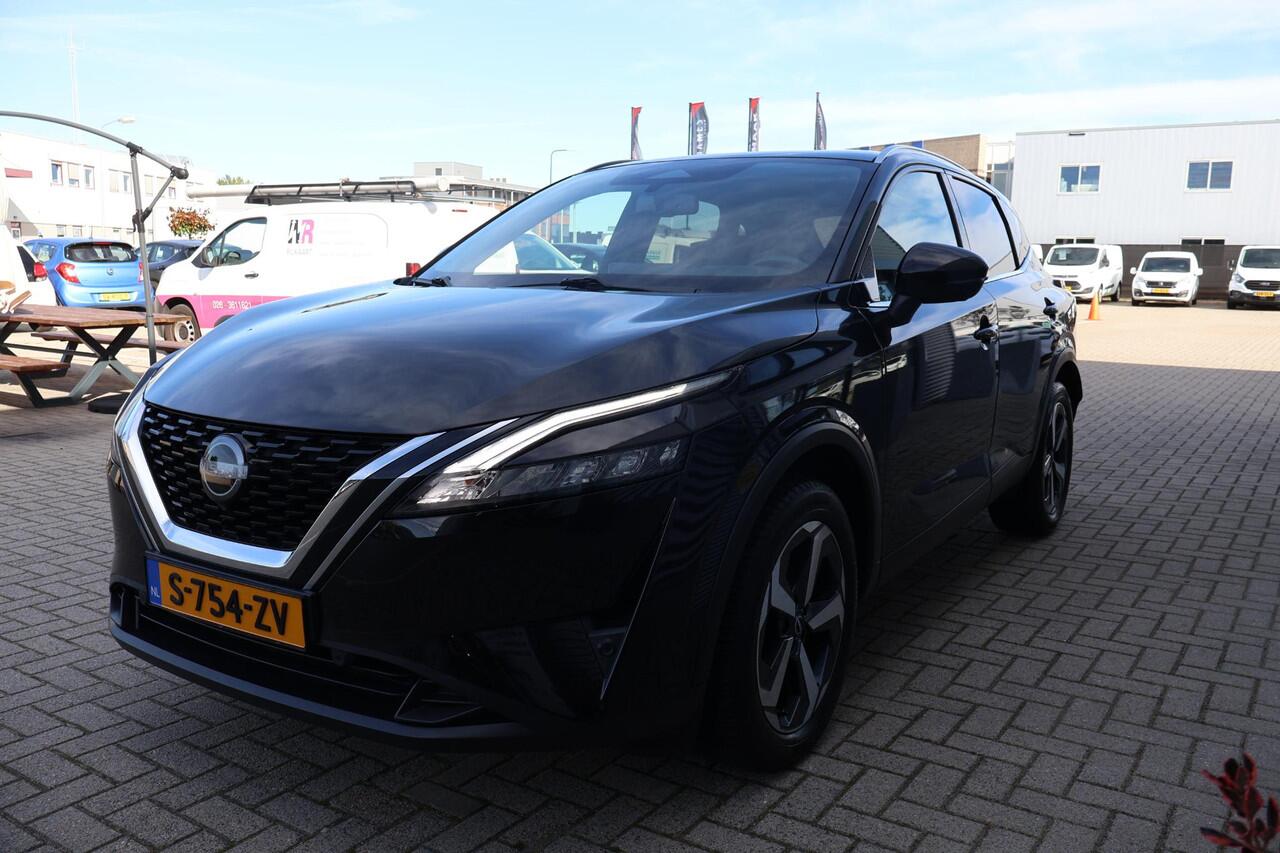 Nissan QASHQAI 1.3 MHEV Xtronic N-Connecta 2e Eigenaar | NL-Auto | Volledig Onderh | BTW | Trekhaak | 360' Cam | Carplay | Ad Cruise | Navi | Full Led | PDC | DAB | Bots Systeem | Keyless
