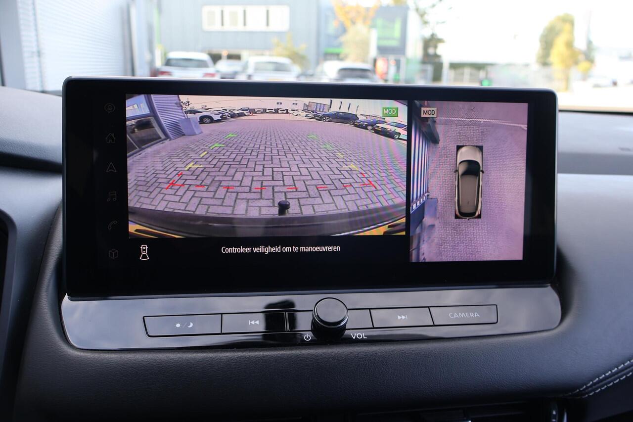 Nissan QASHQAI 1.3 MHEV Xtronic N-Connecta 2e Eigenaar | NL-Auto | Volledig Onderh | BTW | Trekhaak | 360' Cam | Carplay | Ad Cruise | Navi | Full Led | PDC | DAB | Bots Systeem | Keyless