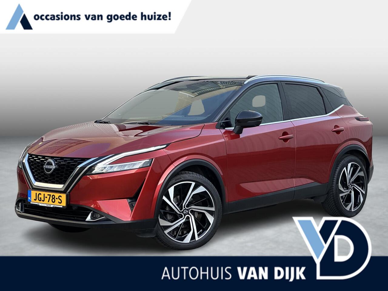 Nissan QASHQAI 1.3 MHEV Xtronic Tekna Plus | Nappa Leder/20-inch/Head-Up/Cruise Adaptief