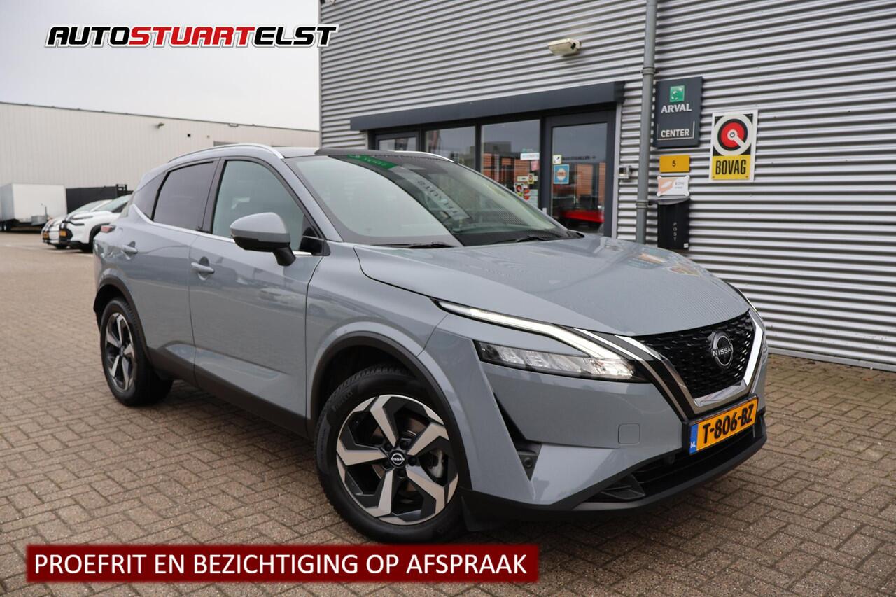 Nissan QASHQAI 1.3 MHEV Xtronic N-Connecta 1e Eigenaar | Volledig Onderh | BTW | NL-Auto | Pano | Trekhaak | 360Cam | Navi | Carplay | AD Cruise | Keyless | Bots | DAB | Full Led | PDC