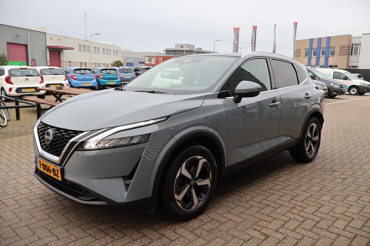 Nissan QASHQAI 1.3 MHEV Xtronic N-Connecta 1e Eigenaar | Volledig Onderh | BTW | NL-Auto | Pano | Trekhaak | 360Cam | Navi | Carplay | AD Cruise | Keyless | Bots | DAB | Full Led | PDC