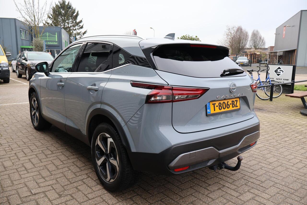 Nissan QASHQAI 1.3 MHEV Xtronic N-Connecta 1e Eigenaar | Volledig Onderh | BTW | NL-Auto | Pano | Trekhaak | 360Cam | Navi | Carplay | AD Cruise | Keyless | Bots | DAB | Full Led | PDC
