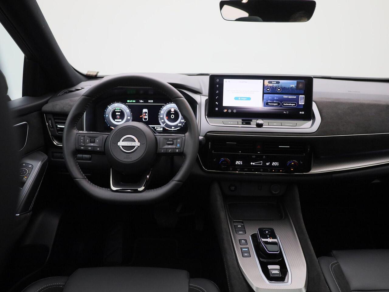 Nissan QASHQAI 1.5 e-Power N-Design Google Navigatie | Apple & Android Carplay | Panorama-dak | 360 Camera | Stoelverwarming | Adaptive Cruise Control