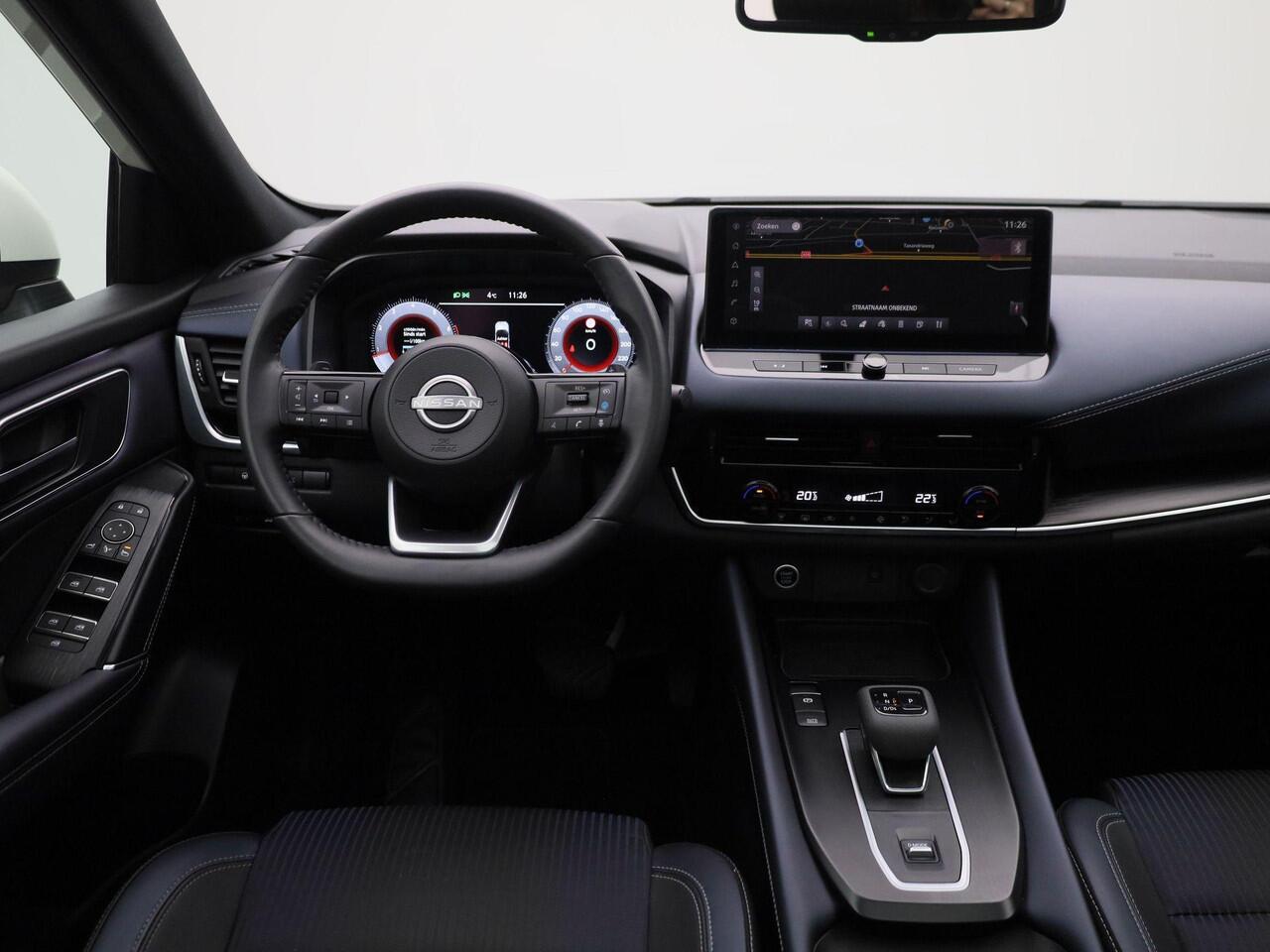 Nissan QASHQAI 1.3 MHEV Xtronic Tekna BTW|AUTOMAAT| OCCASION LEASE MOGELIJK op aanvraag| Cruise/Climate Control| Electr verst best stoel / Achterklep| 360 Camera | Navigatie |Panoramadak