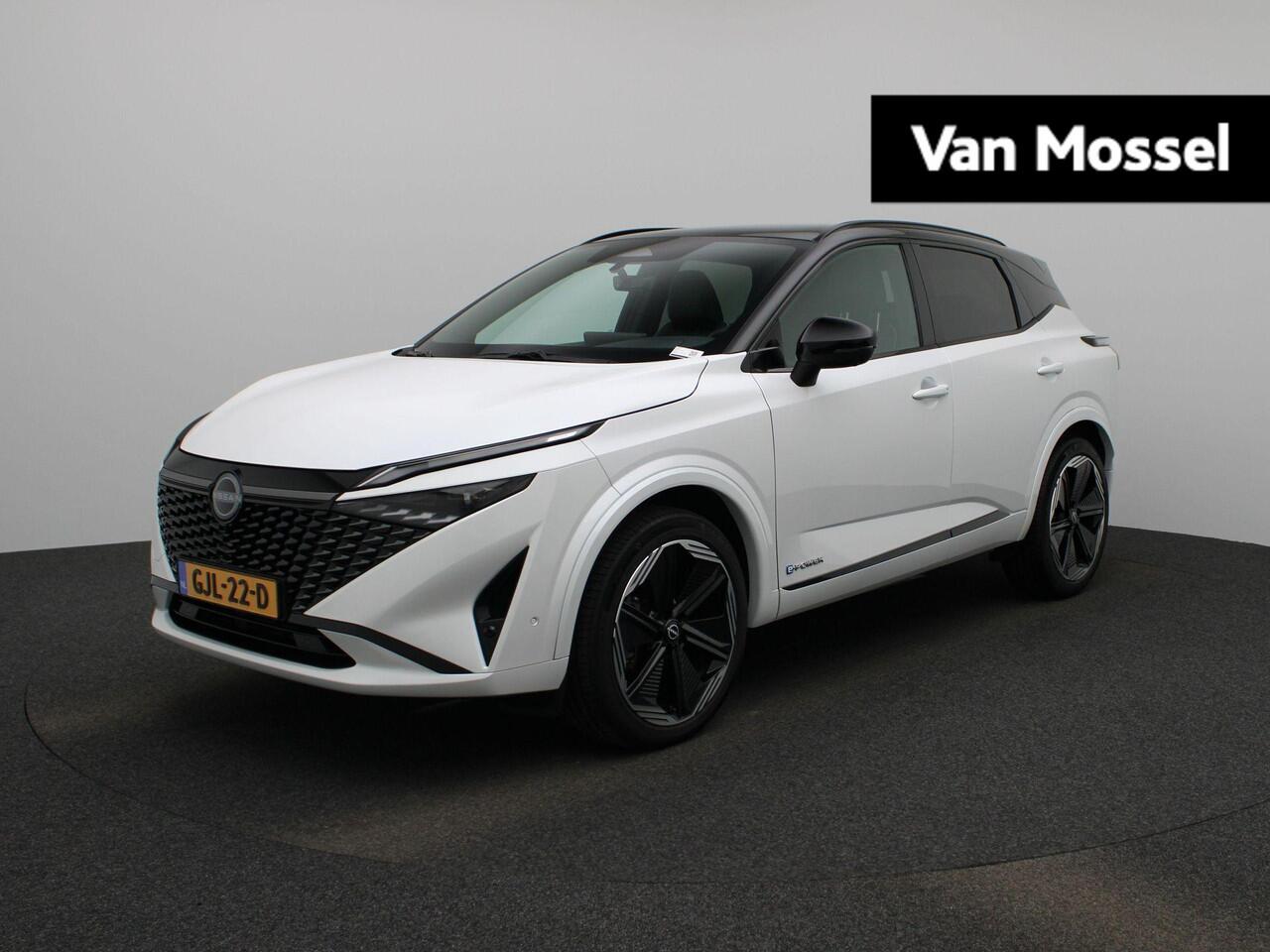 Nissan QASHQAI 1.5 e-Power N-Design | Stuur- voorruit- en stoelverwarming | Apple Carplay & Android Auto | 360 camera | Parkeersensoren | Two Tone | LMV | Google Maps NAVI | Leder | Cold Pack