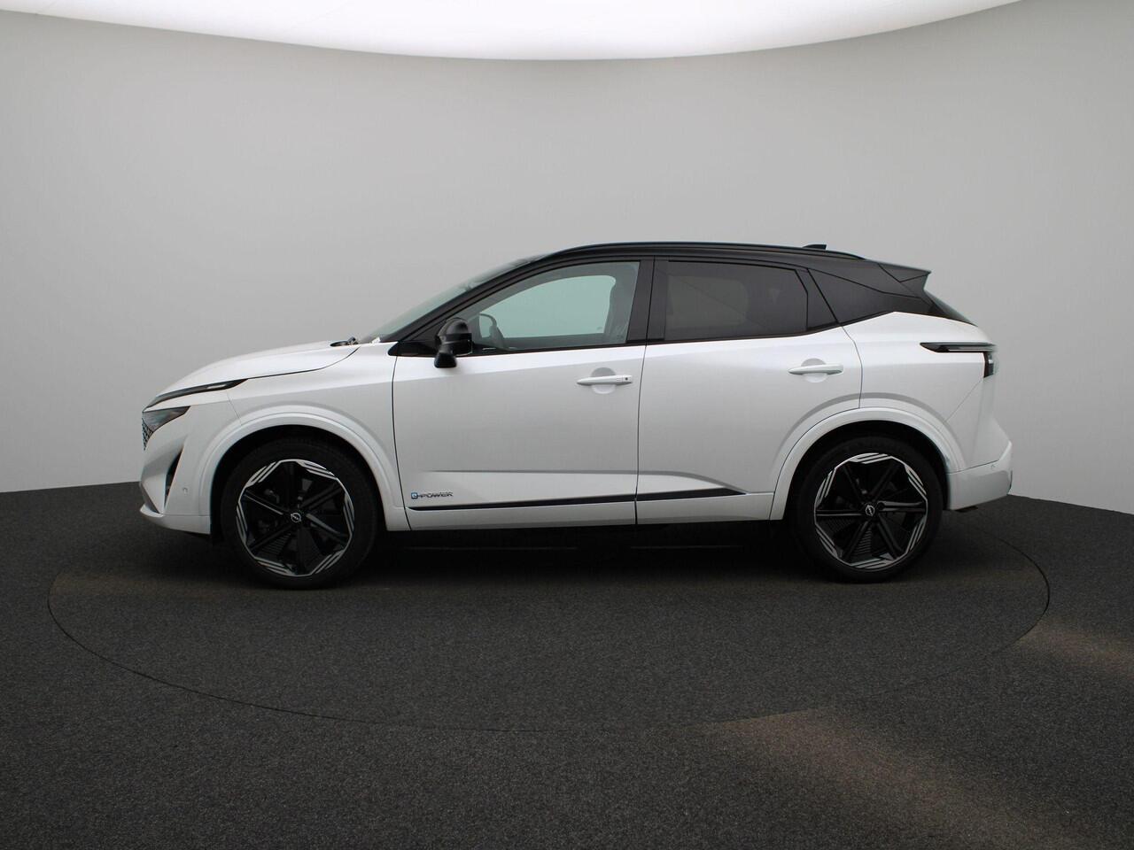 Nissan QASHQAI 1.5 e-Power N-Design | Stuur- voorruit- en stoelverwarming | Apple Carplay & Android Auto | 360 camera | Parkeersensoren | Two Tone | LMV | Google Maps NAVI | Leder | Cold Pack