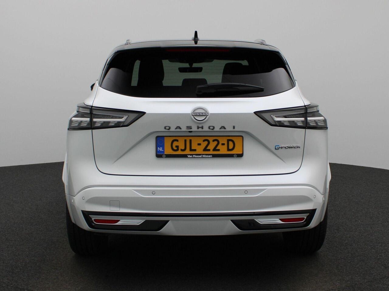 Nissan QASHQAI 1.5 e-Power N-Design | Stuur- voorruit- en stoelverwarming | Apple Carplay & Android Auto | 360 camera | Parkeersensoren | Two Tone | LMV | Google Maps NAVI | Leder | Cold Pack