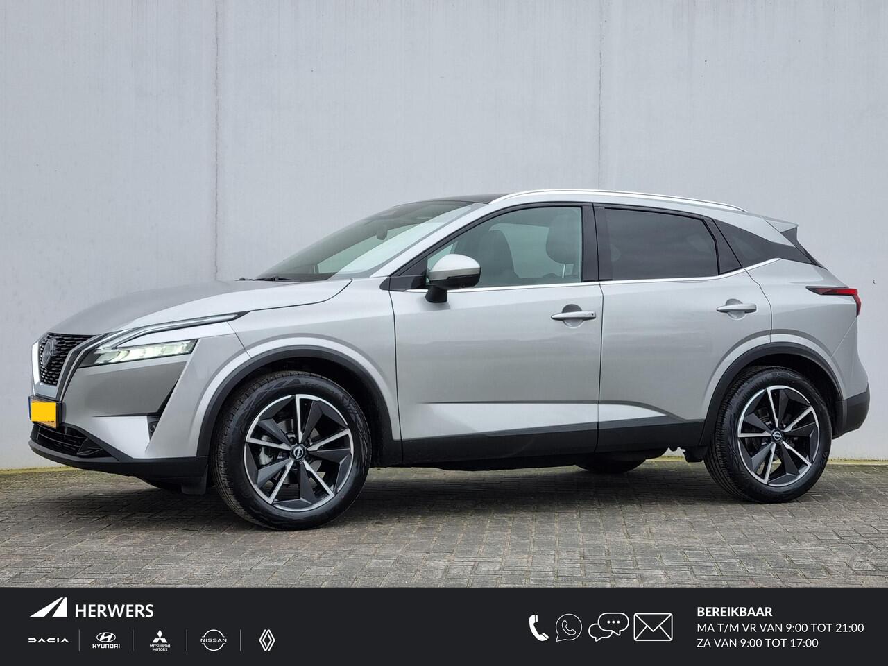 Nissan QASHQAI 1.3 MHEV Xtronic Tekna / Trekhaak ( 1.800 kg ) / All season banden / Apple carplay / Android auto / Head-up Display / Panoramadak / Elektrische kofferbak /