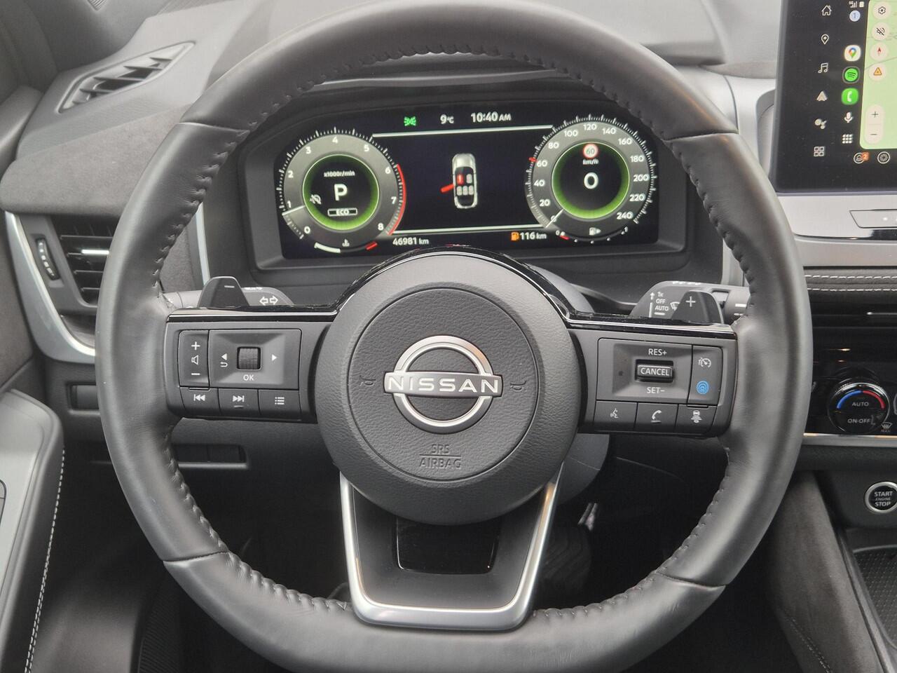 Nissan QASHQAI 1.3 MHEV Xtronic Tekna Plus Automaat / Nieuw model / Facelift / HUD / Panoramadak / Trekgewicht 1800 kg / Stuur-, Stoel en Voorruit verwarming / Elektrische achterklep / Stoel met massage functie /