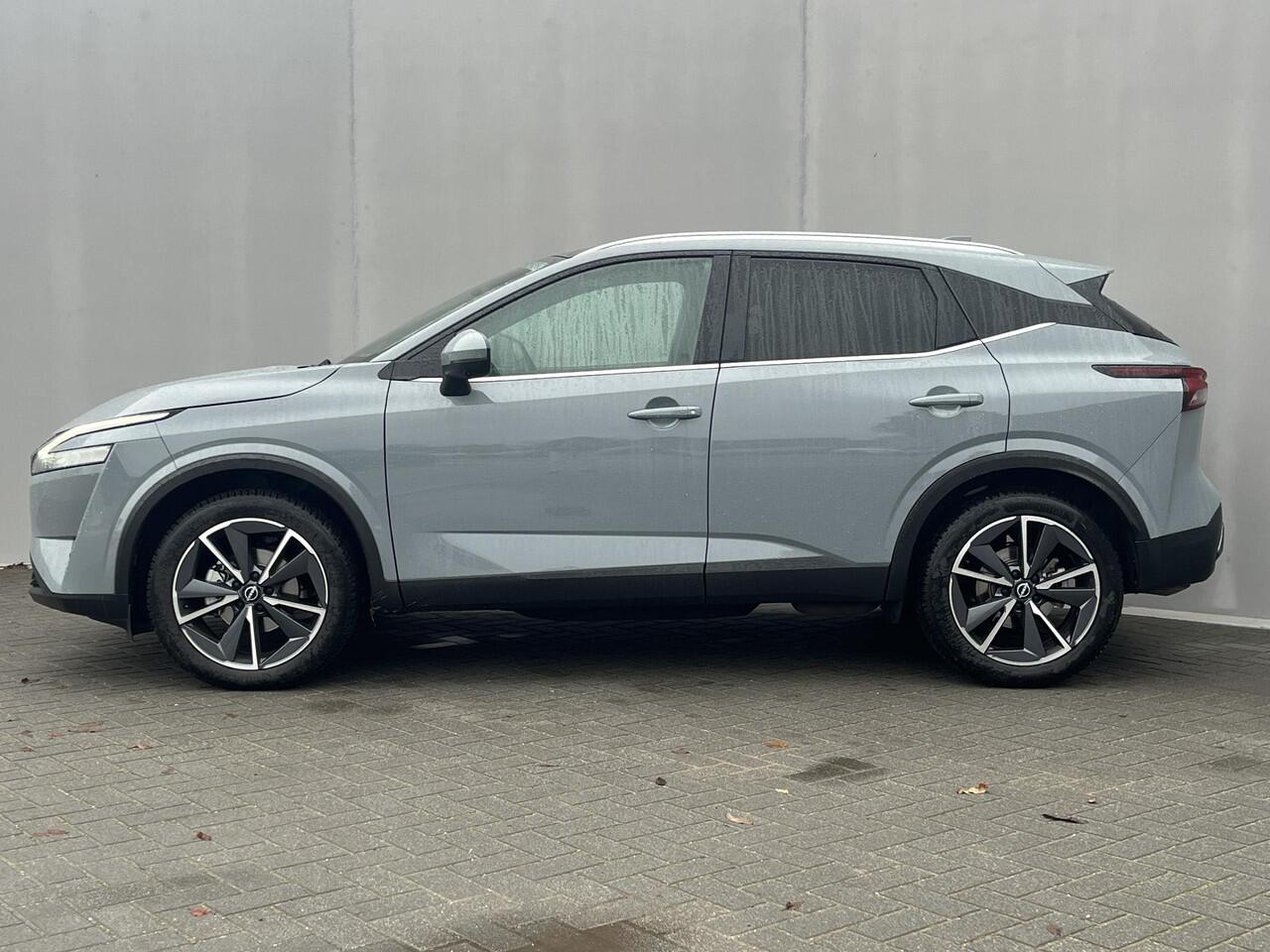 Nissan QASHQAI 1.3 MHEV Xtronic Tekna / Vaste Trekhaak 13-polig (Trekgewicht 1.800kg) / All Seasons / Panoramadak / HUD / 360° Camera / Apple Carplay & Android Auto / Keyless Entry & Start / Elektrische Achterklep / Elektrisch Verstelbare Bestuurdersstoel / Navigatie fu