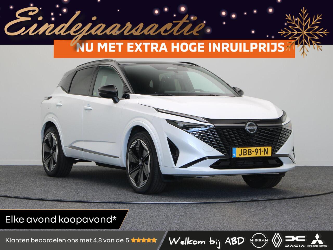 Nissan QASHQAI 158pk MHEV Xtronic N-Design | Lederen bekleding | Climate control | Rondomzicht camera | Google intergratie | Pilot assist |
