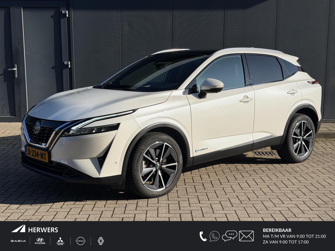 Nissan QASHQAI 1.5 e-Power Tekna / Apple carplay / Android auto / All season banden / Cold Pack / Panoramdak / Head-up Display / Elektrische kofferbak