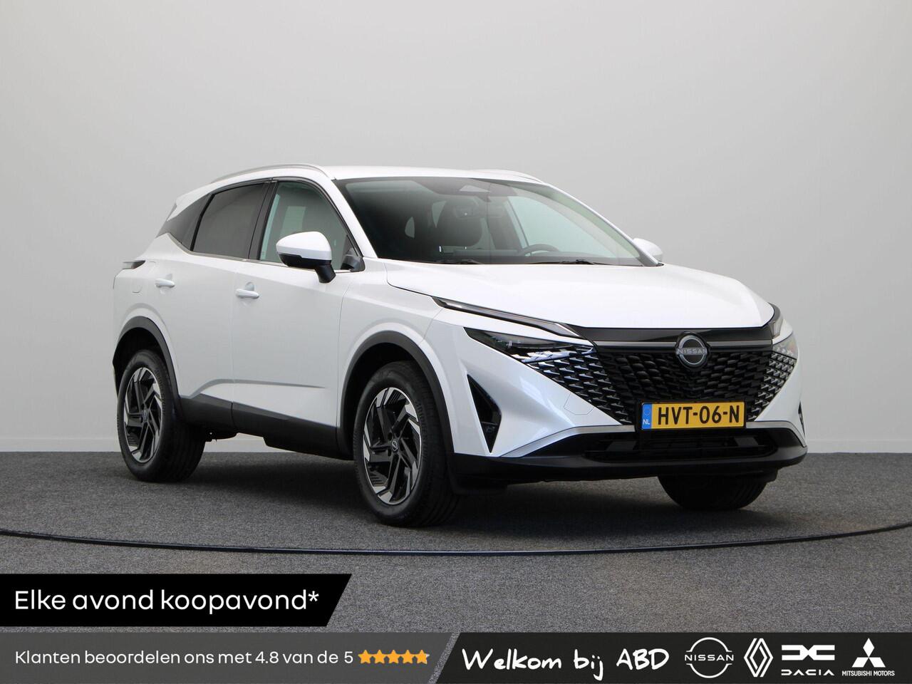 Nissan QASHQAI 158pk MHEV Xtronic N-Connecta | Automaat | 18" Lichtmetalen Velgen | Stoel, Stuur en Voorruitverwarming | Adaptieve Cruise Control | Keyless Entry |