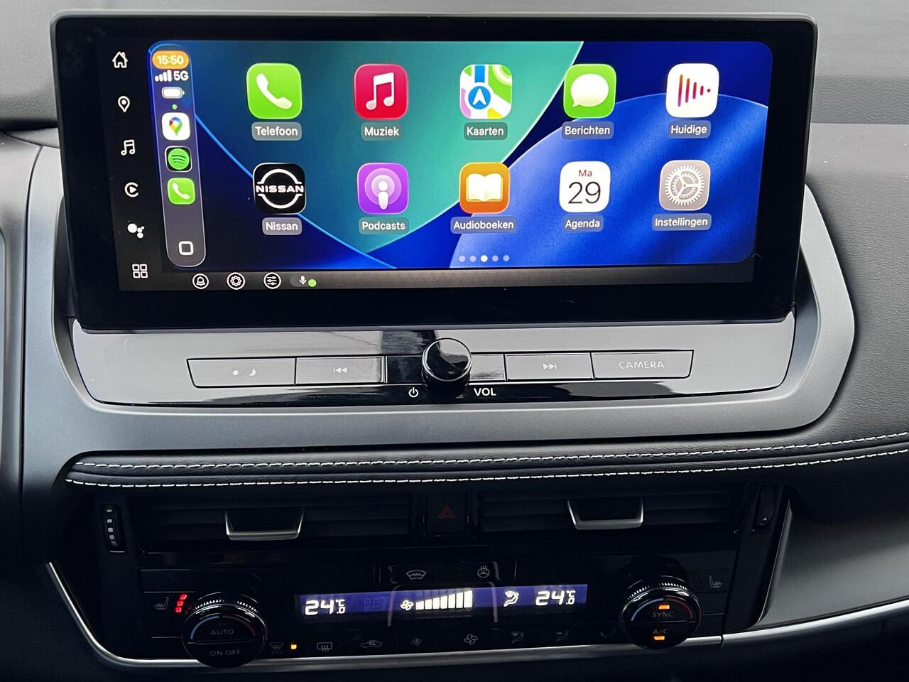 Nissan QASHQAI 1.3 MHEV Xtronic N-Connecta Automaat / Navigatie / 1.800 kg trekgewicht / Adaptieve CC / Camera 360° / Apple Carplay Android / 18" LM wielen /