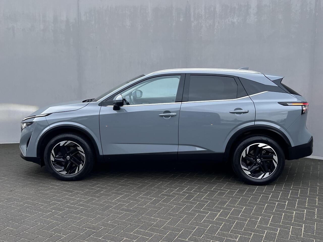 Nissan QASHQAI 1.3 MHEV Xtronic N-Connecta Automaat / Navigatie / 1.800 kg trekgewicht / Adaptieve CC / Camera 360° / Apple Carplay Android / 18" LM wielen /