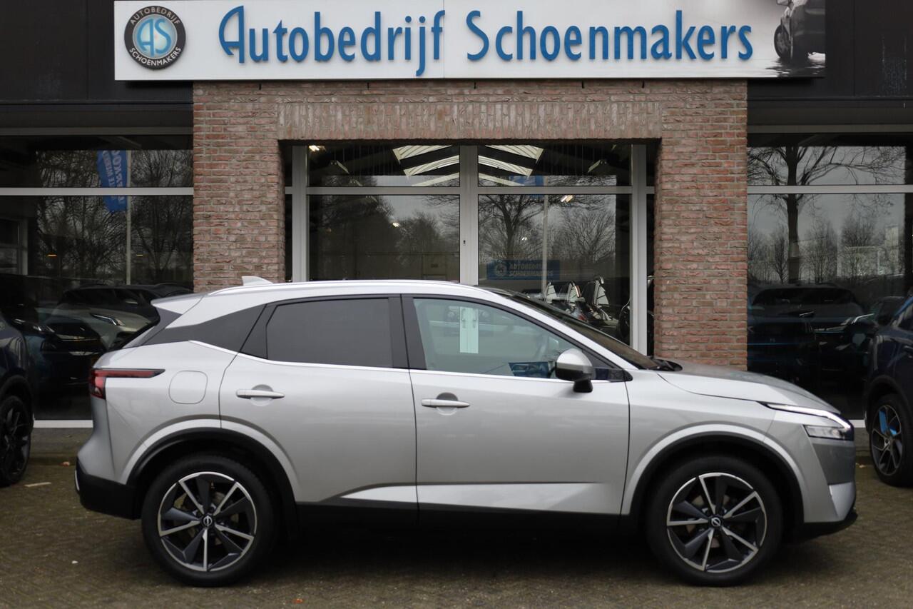 Nissan QASHQAI 1.3 MHEV Xtronic Tekna Plus PANO HUD MASSAGE MEMORY CARPLAY 360-CAM LEER STOEL/STUUR/RUITVERW. DAB ACC 2XPDC 19''LMV ENZ.ENZ.
