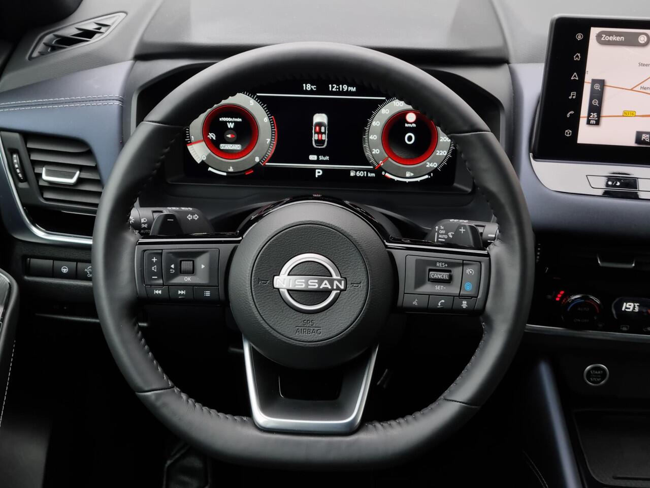 Nissan QASHQAI 1.3 MHEV Xtronic Tekna Plus / Trekhaak ( 1.800 kg ) / Apple carplay / Android auto / Bose geluidsinstallatie / Panoramadak / Lederen bekleding