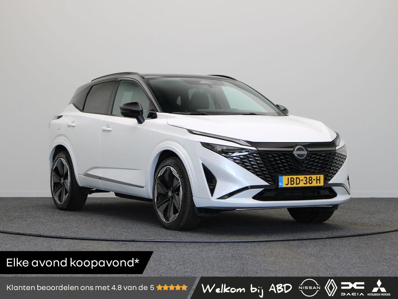 Nissan QASHQAI 158pk MHEV Xtronic N-Design | Pilot Assist | Rondomzicht Camera | Lederen bekelding | Google intergatie | Sfeerverlichting | Panorma dak | Stoelverwarming |