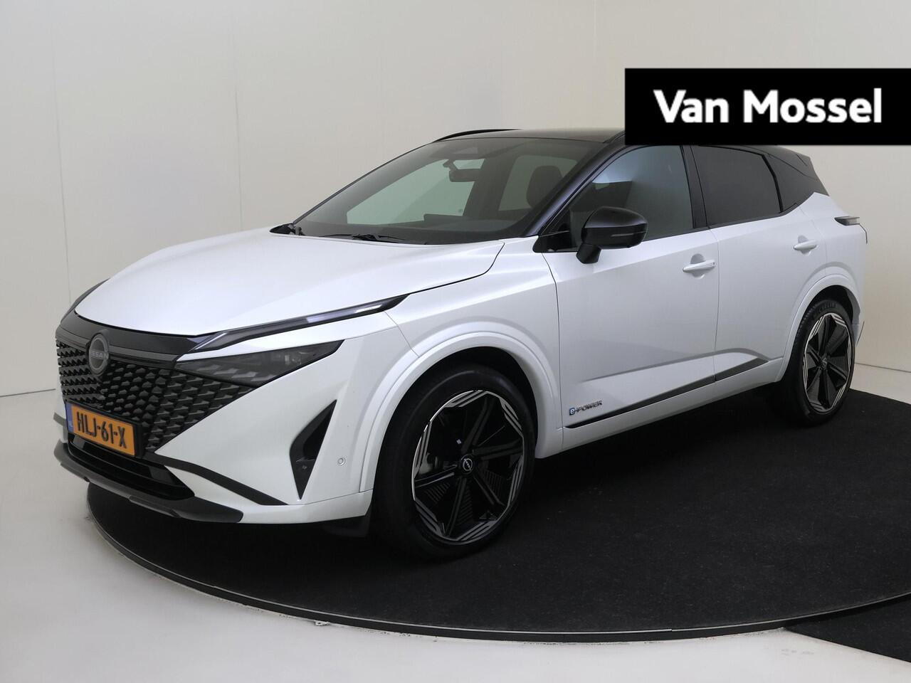 Nissan QASHQAI 1.5 e-Power 190PK N-Design | Panorama-dak | 360 Camera | Stoelverwarming | Lederen/alcantara bekleding | Adaptive Cruise Control | Google Navigatie