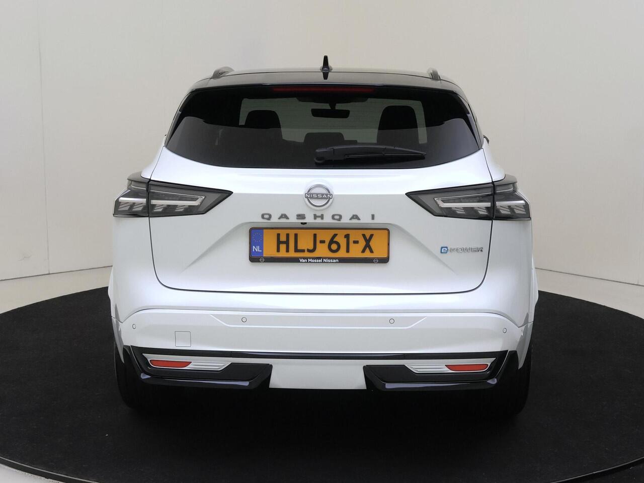 Nissan QASHQAI 1.5 e-Power 190PK N-Design | Panorama-dak | 360 Camera | Stoelverwarming | Lederen/alcantara bekleding | Adaptive Cruise Control | Google Navigatie