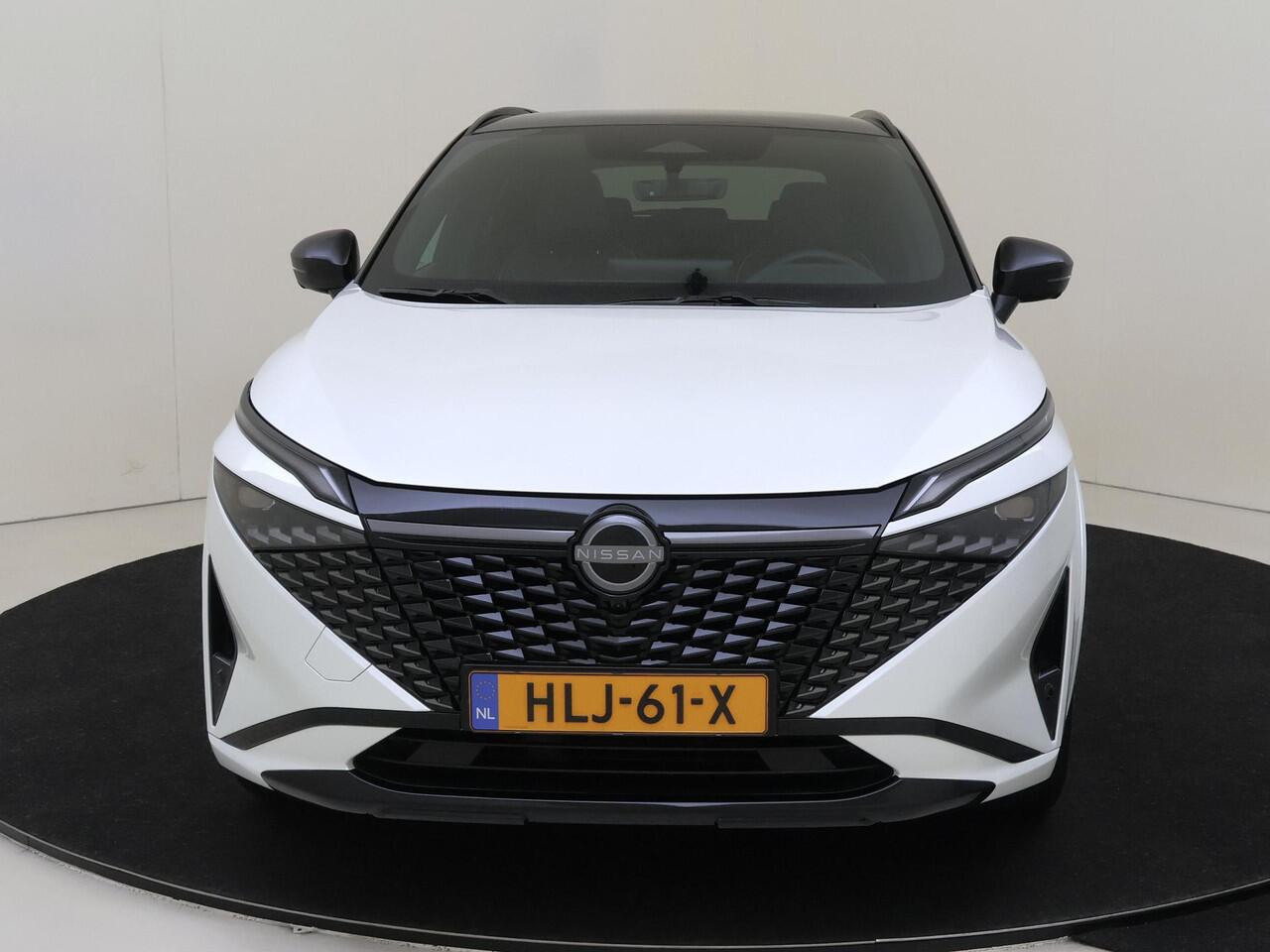 Nissan QASHQAI 1.5 e-Power 190PK N-Design | Panorama-dak | 360 Camera | Stoelverwarming | Lederen/alcantara bekleding | Adaptive Cruise Control | Google Navigatie