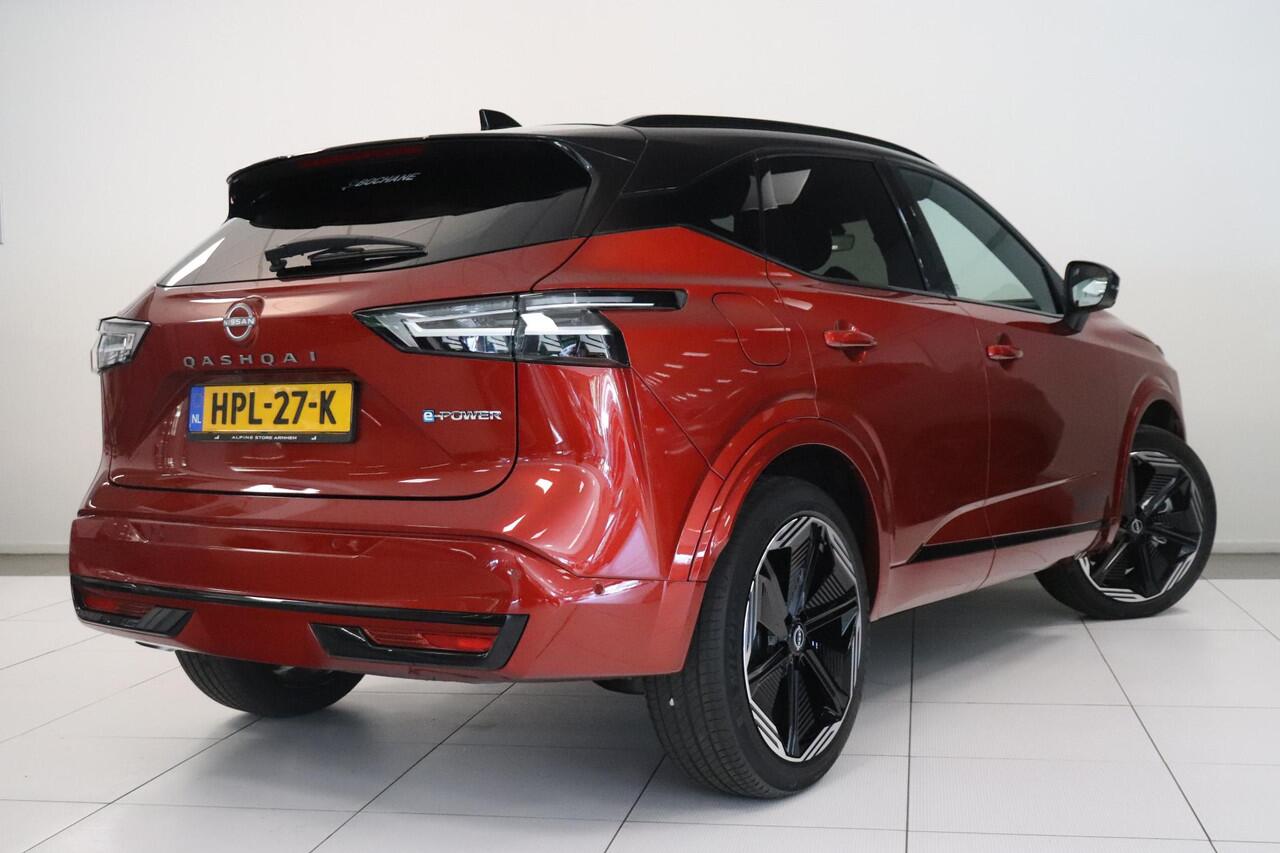 Nissan QASHQAI 1.5 e-Power N-Design | 360 Camera | Leder Alcantara | Climatronic | Adaptieve cruisecontrol | LED Matrix koplampen |