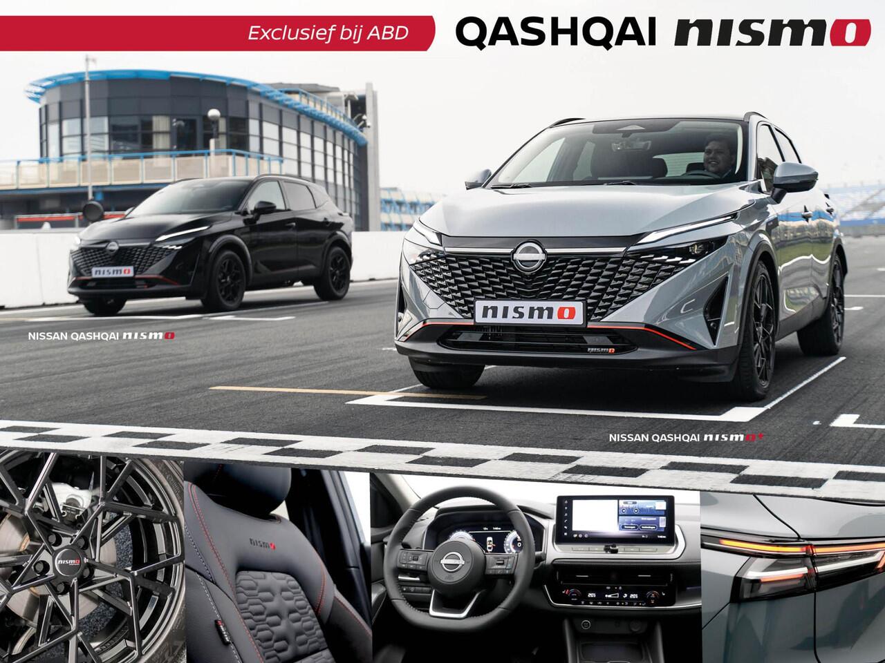 Nissan QASHQAI 158pk MHEV Nismo | Nissan Motorsport | Exclusief bij ABD | tot 1800kg trekgewicht |