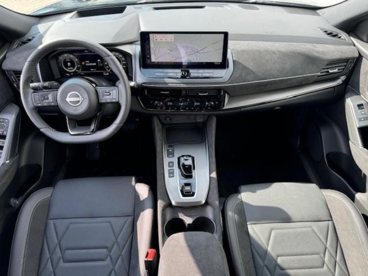 Nissan QASHQAI 1.5 e-Power N-Design Automaat / Lederen bekleding / Verwarmbare voorruit / Stoelverwarming / 360 graden camera / Panoramadak