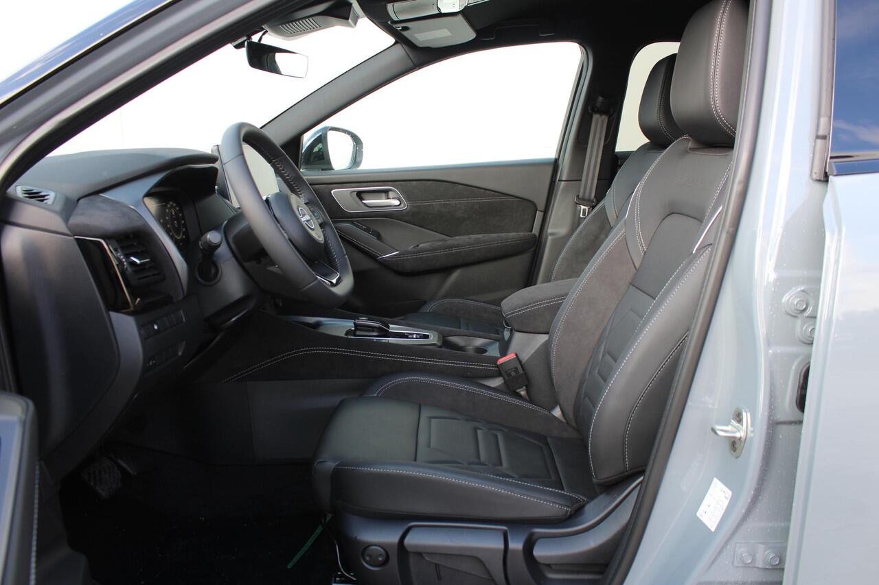 Nissan QASHQAI 1.5 e-Power N-Design Automaat / Lederen bekleding / Verwarmbare voorruit / Stoelverwarming / 360 graden camera / Panoramadak