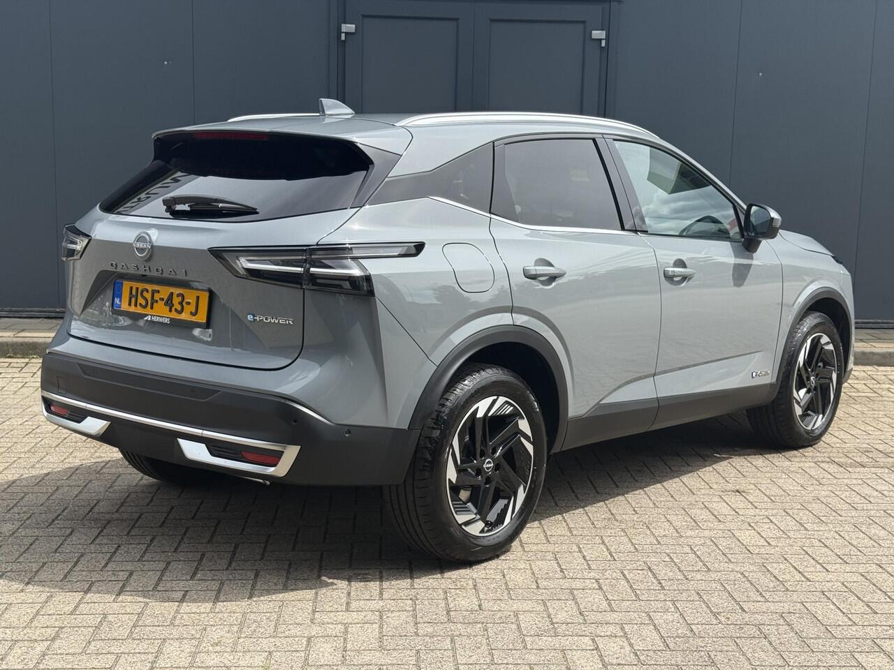 Nissan QASHQAI 1.5 e-Power N-Connecta / 360 Graden Camera / Panoramadak / Stuurverwarming / Stoelverwarming/ Voorruitverwarming/ Apple Carplay/ Adaptieve Cruise Control