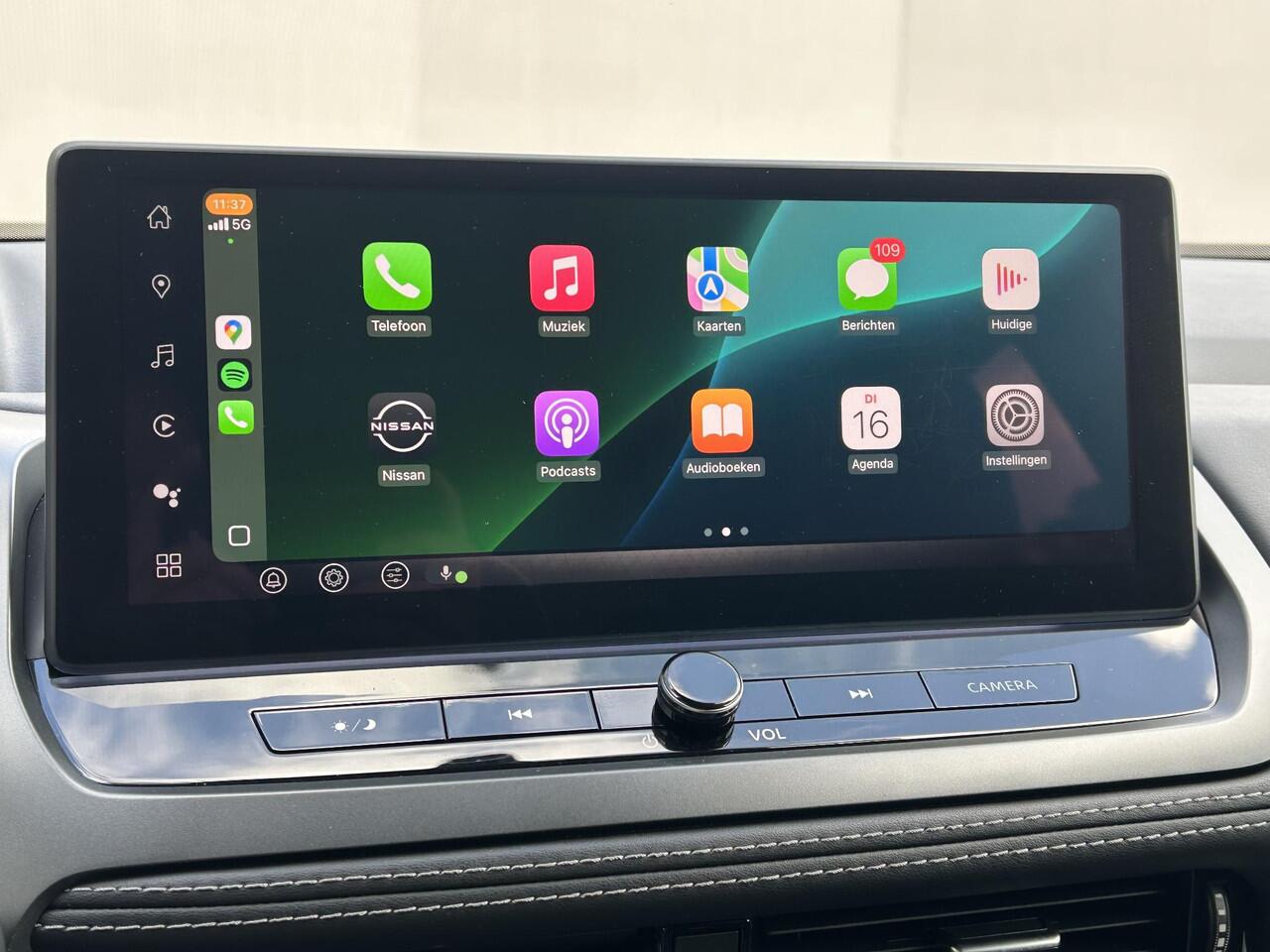 Nissan QASHQAI 1.3 MHEV Xtronic N-Connecta / Nieuw Model / Facelift / Cold Pack / Elektrische Achterklep / Head-up Display / All Season banden / Apple carplay / Android auto / Adaptieve cruise control