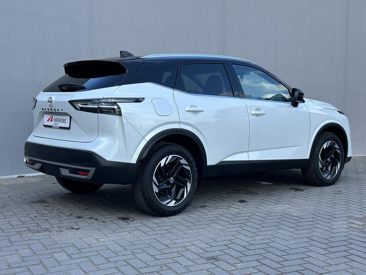 Nissan QASHQAI 1.3 MHEV Xtronic N-Connecta / Nieuw Model / Facelift / Cold Pack / Elektrische Achterklep / Head-up Display / All Season banden / Apple carplay / Android auto / Adaptieve cruise control