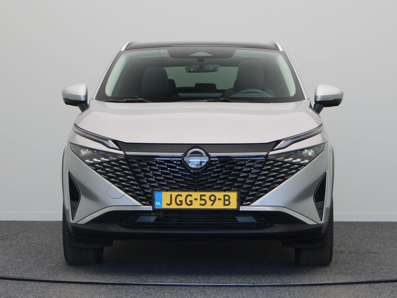 Nissan QASHQAI 158pk MHEV Xtronic N-Connecta | Stoel, stuur en voorruitverwarming | Elektrische Achterklep | Head-up display | google integratie | Panoramadak |