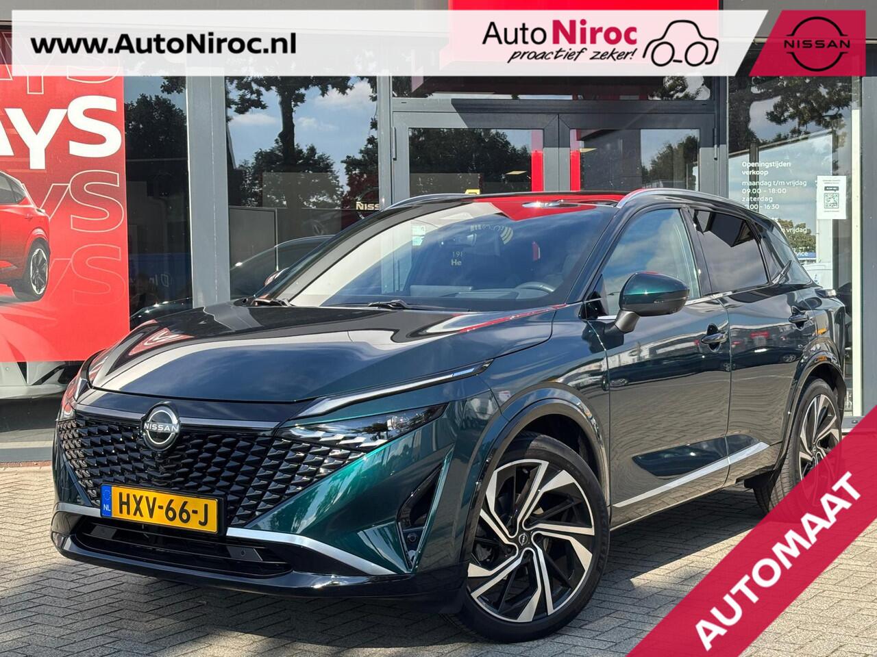 Nissan QASHQAI MHEV 158 Xtronic Tekna Plus | PANORAMADAK | HEAD-UP DISPLAY | BOSE AUDIO | LEDER | MASSAGESTOELEN |