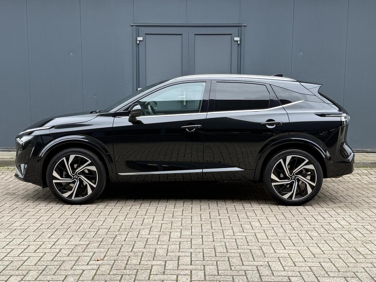 Nissan QASHQAI 1.3 MHEV Xtronic Tekna Plus / Nieuw Model / Facelift / 1800kg Trekgewicht / HUD / Apple Carplay Android Auto / Panoramadak / Stuur-, Stoel en Voorruitverwarming / Elektrische achterklep / Stoel met massage functie