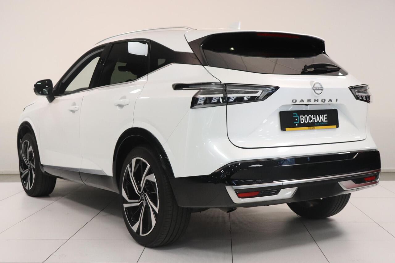 Nissan QASHQAI 1.3 MHEV Xtronic Tekna Plus | 360° Camera | Matrix LED | Panoramadak | Lederen bekleding | AppleCarplay AndroidAuto | Elektr. Stoelen |