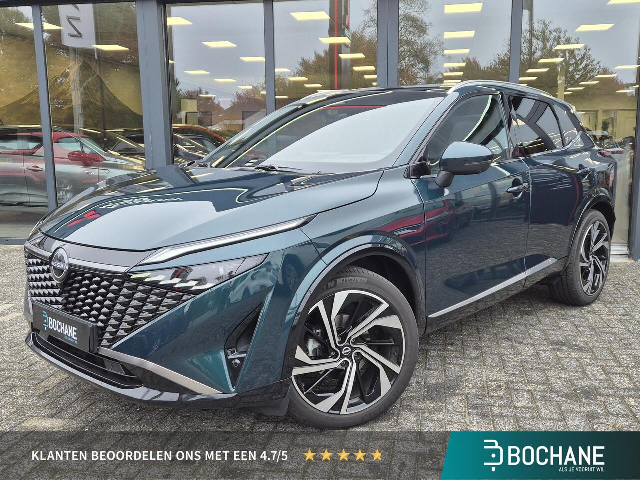 Nissan QASHQAI 1.3 MHEV Xtronic Tekna Plus | Ocean Deep | AppleCarplay | AndroidAuto | 360 Camera | Massage | Leder |