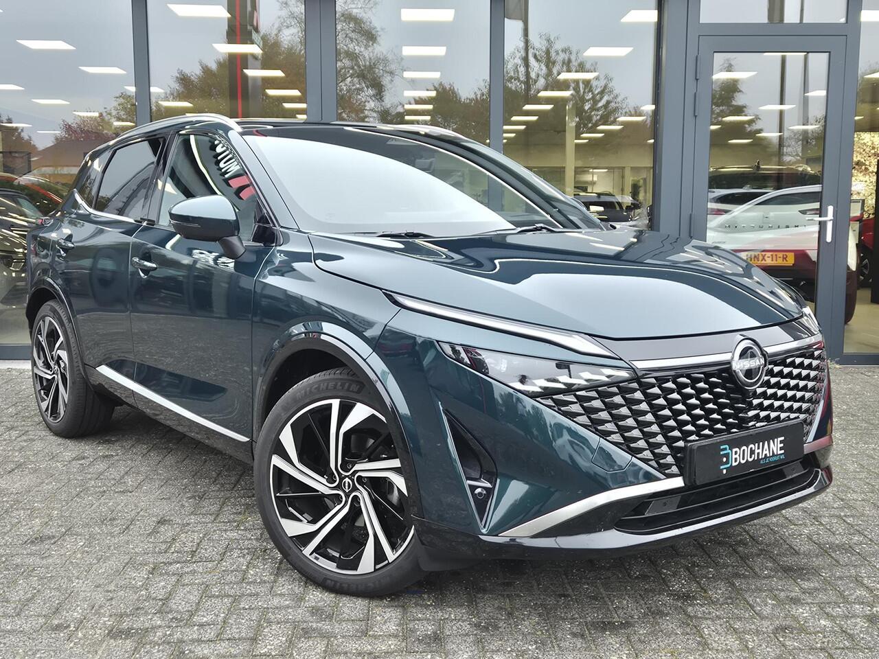 Nissan QASHQAI 1.3 MHEV Xtronic Tekna Plus | Ocean Deep | AppleCarplay | AndroidAuto | 360 Camera | Massage | Leder |